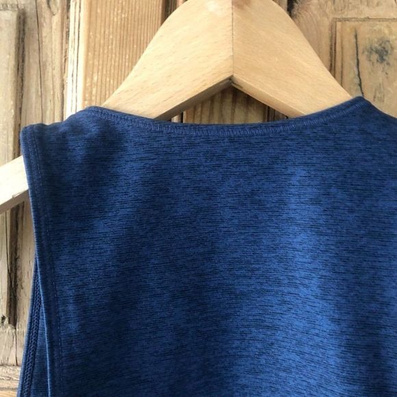 Outdoor Voices Medium Blue Sports Bra Cut Out Back. - Picture 3 of 4